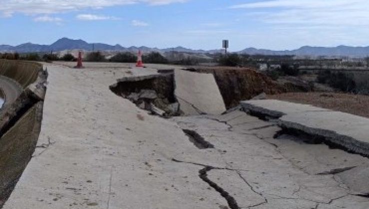 La CHS comienza la obra de emergencia en el canal del postrasvase de Pulp&iacute;