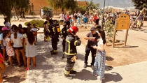 El CEIP Luis Vives de Dal&iacute;as lleva a cabo un simulacro de incendio