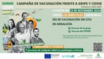 Andaluc&iacute;a vacunar&aacute; sin cita todos los mi&eacute;rcoles a la poblaci&oacute;n diana