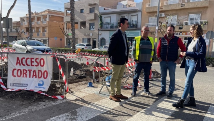 N&iacute;jar renueva la red de abastecimiento de agua en Campohermoso