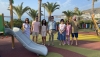 Moj&aacute;car mejora la seguridad de tres parques infantiles en las playas