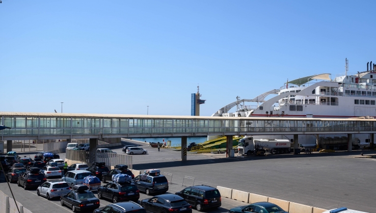El Puerto de Almer&iacute;a crece m&aacute;s de un 20% en tr&aacute;fico de pasajeros y veh&iacute;culos