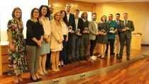 Ganadores de los Premios Andaluc&iacute;a Joven en 2018.
