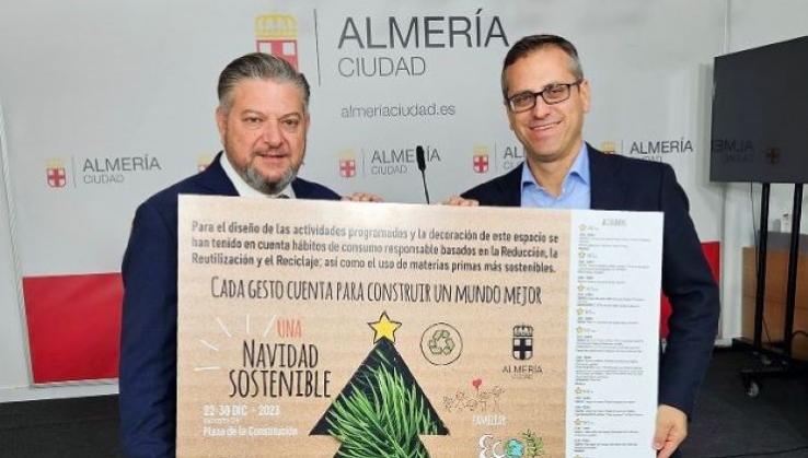 La Plaza de la Constituci&oacute;n vive &lsquo;Una Navidad Sostenible&rsquo; hasta el d&iacute;a 30