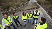 Desv&iacute;o provisional al tr&aacute;fico en la variante de Ser&oacute;n tras los da&ntilde;os de la DANA