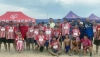 M&aacute;s de 150 deportistas participan en el VI Torneo de Rugby Playa Ciudad de Adra
