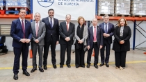 La Reina Sof&iacute;a visita la sede de la Fundaci&oacute;n Banco de Alimentos de Almer&iacute;a
