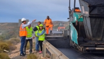 Finalizan las obras para mejorar el firme en la autov&iacute;a A-7 entre Almer&iacute;a y N&iacute;jar