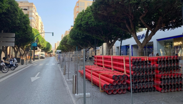 La segunda fase de las obras del Paseo de Almería comienza el lunes 23 ...