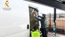 Detenido un conductor en la A-7 por transportar 500 kilos de marihuana