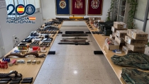 La banda detenida en Pechina suministraba armas a otros grupos criminales