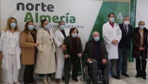 La vitalidad de "Sentido a la Vida" la comparte verdiblanca en el Hospital La Inmaculada