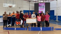 M&aacute;s de 400 personas participan en la carrera solidaria 'La Geoda 2023' en Pulp&iacute;