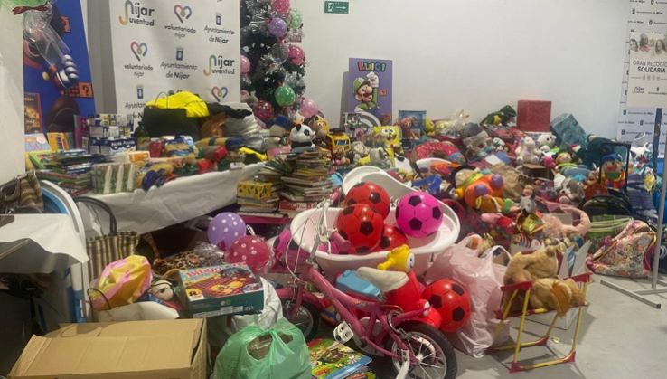 Arranca la II Gran Recogida Solidaria de N&iacute;jar, dedicada a los afectados por la DANA