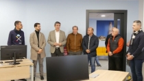 Manuel Cort&eacute;s inaugura la nueva Sala TIC y Espacio Coworking en Adra