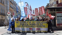 Los docentes en huelga exigen medidas concretas para el pr&oacute;ximo curso
