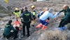 Rescatada una persona herida tras caer en una zona de dif&iacute;cil acceso en Cala Higuera