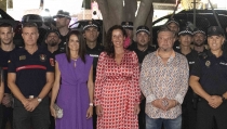 La alcaldesa agradece la labor del dispositivo de seguridad en la Feria de Almer&iacute;a