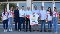 El AM Team y el BMP Urci compiten en el EBT Finals de balonmano playa