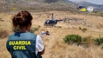 La Guardia Civil desarticula un grupo que introduc&iacute;a droga en Espa&ntilde;a con helic&oacute;pteros