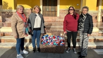 G&aacute;dor dona 138 kilos de tapones para ayudar a la peque&ntilde;a Noa