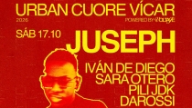 Juseph, Iv&aacute;n de Diego y Sara Otero, en el II Urban Cuore V&iacute;car