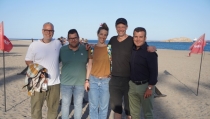 Carboneras acoge el rodaje de un reality show protagonizado por deportistas suizos