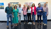 El Teatro Villa de Hu&eacute;rcal-Overa acoge la I Exposici&oacute;n de Pintura Caba&ntilde;arte