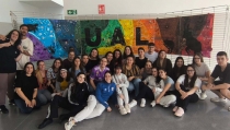 Estudiantes de la UAL participan en un taller de arte sostenible