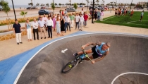 Roquetas inaugura el Parque de las Salinas, un espacio para el ocio y el deporte