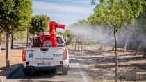 Roquetas de Mar contin&uacute;a la fumigaci&oacute;n contra la plaga de mosquitos