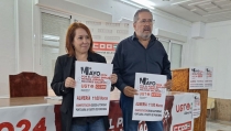 CCOO y UGT llaman a una participaci&oacute;n masiva en la manifestación del 1 de Mayo