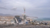 Avanza el desmantelamiento de la central t&eacute;rmica de Carboneras con la voladura de la chimenea
